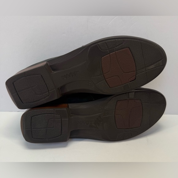 Naot Angin Black leather/suede nubuck women’s Slip-On Loafers size 9 - Picture 12 of 14